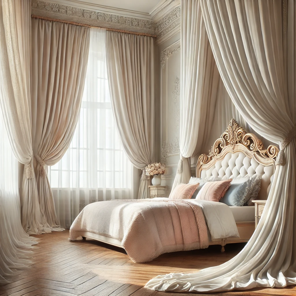 Yatak Odası Perde Modelleri