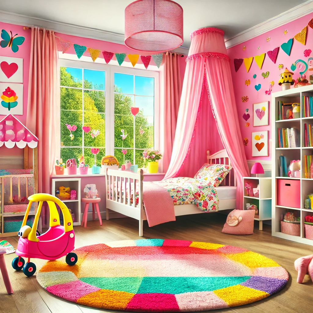 Kız Çocuk Odası Dekorasyon