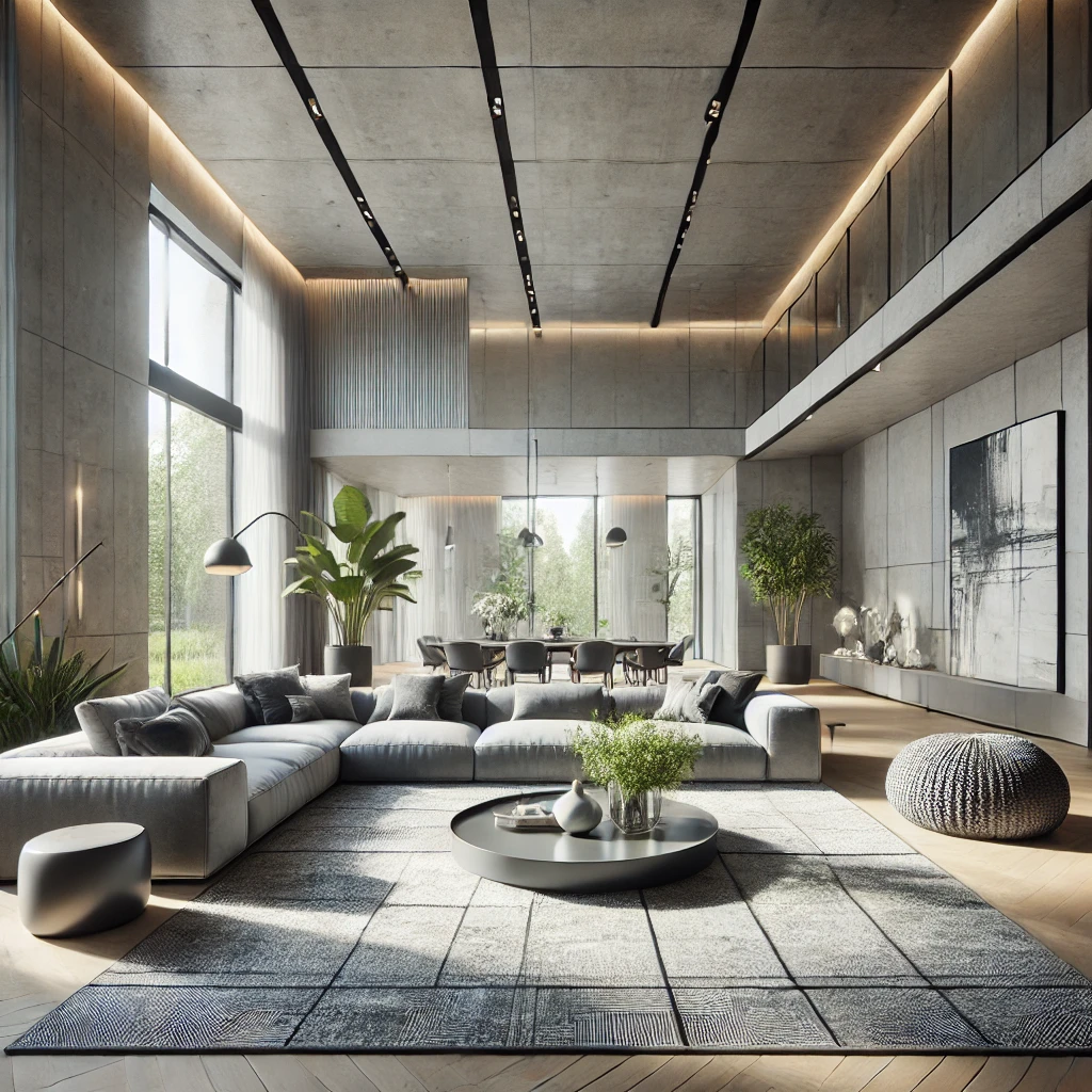 Büyük Oturma Odası Dekorasyonu