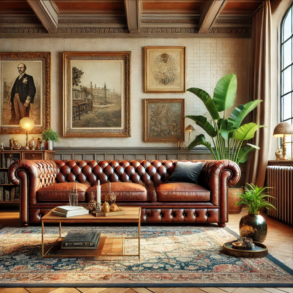 Chester Oturma Odası Dekorasyonu