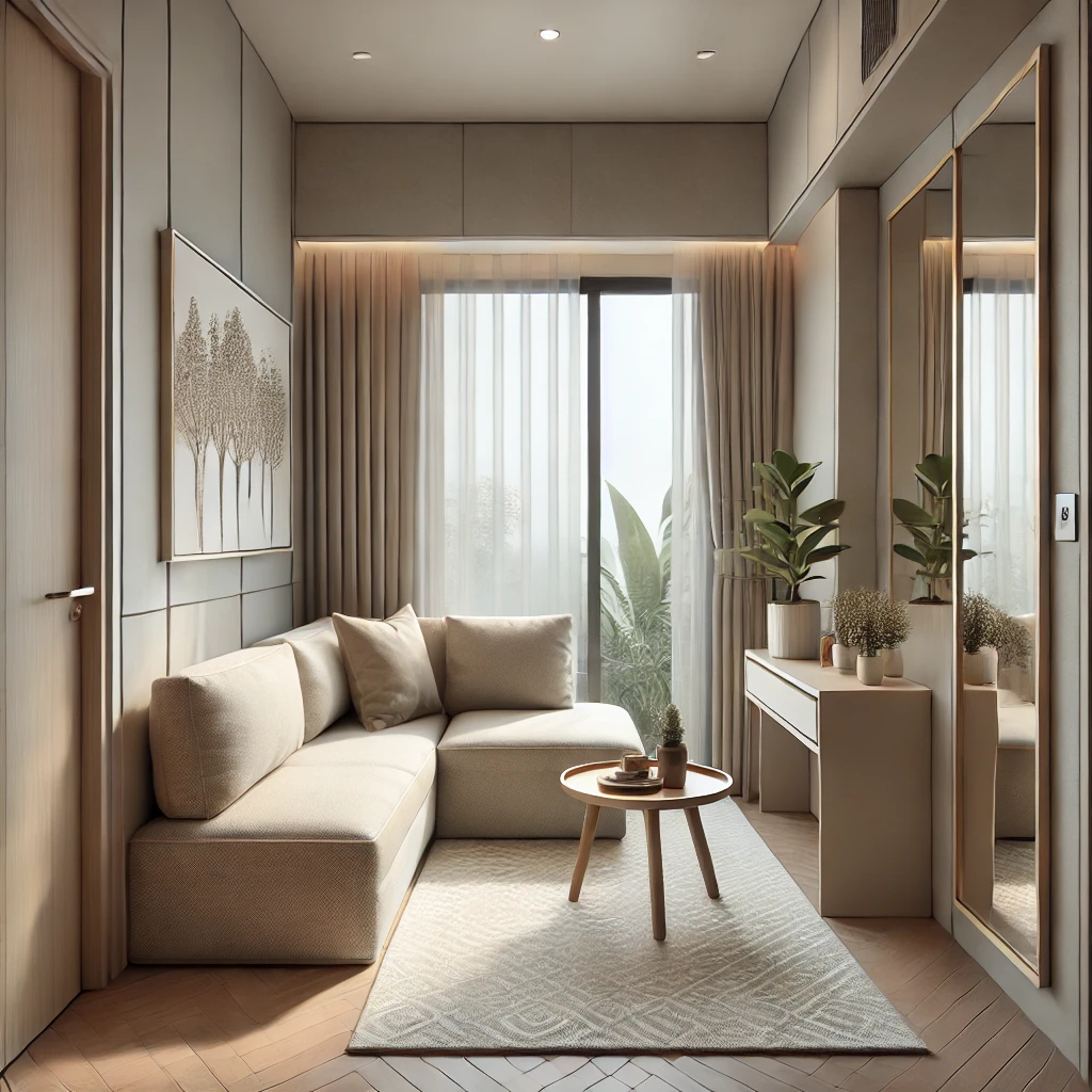 Ev Dekorasyonu Küçük Oturma Odası
