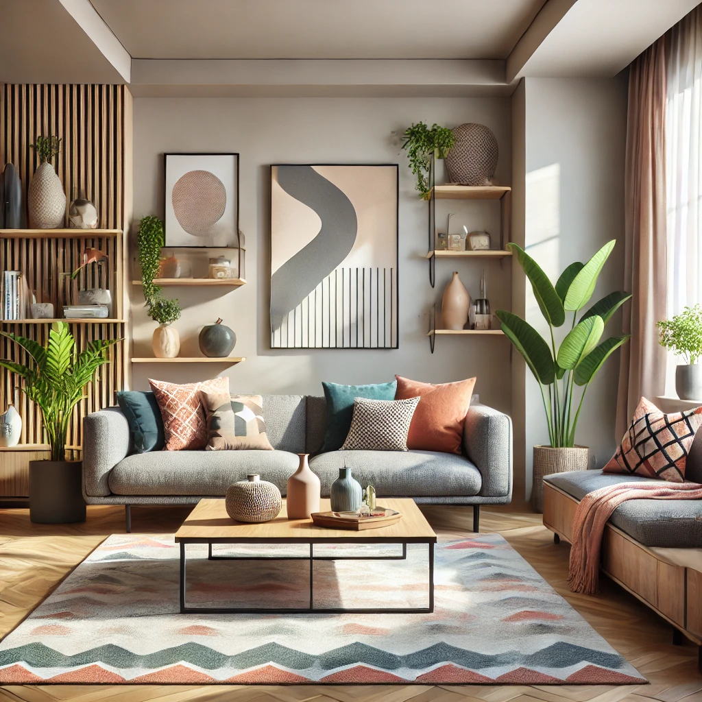 Ev Oturma Odası Dekorasyonu
