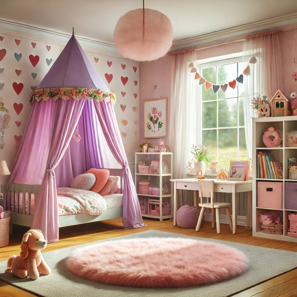 Kız Çocuk Odası Dekorasyon