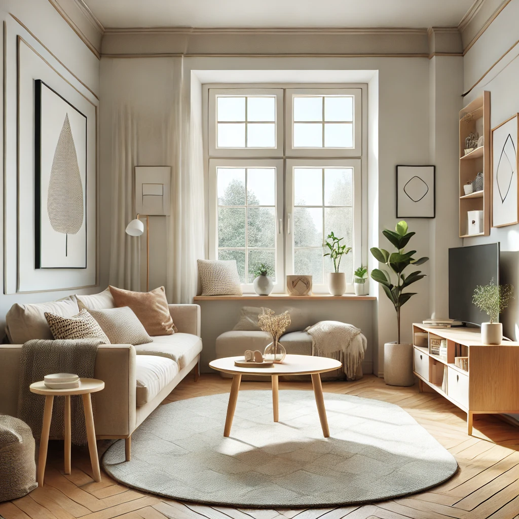 Ufak Oturma Odası Dekorasyonu