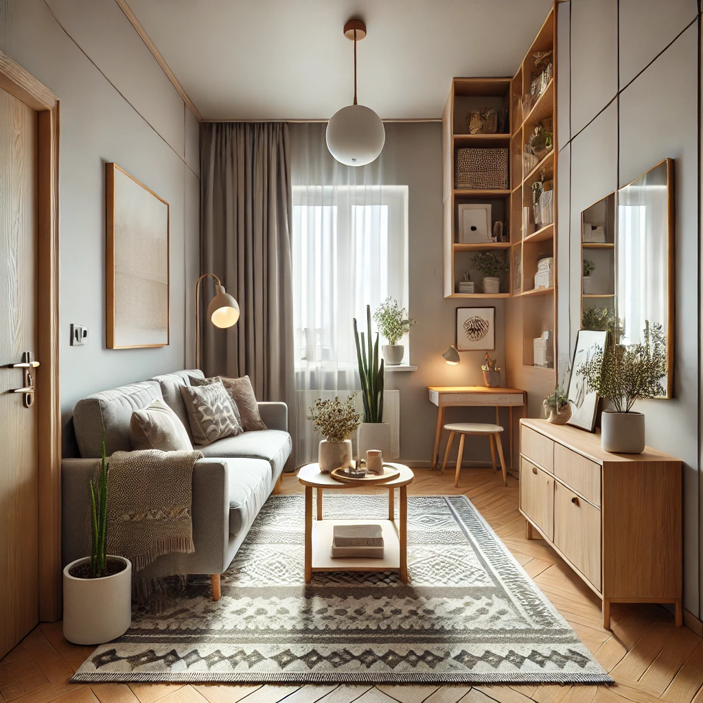 Ufak Oturma Odası Dekorasyonu