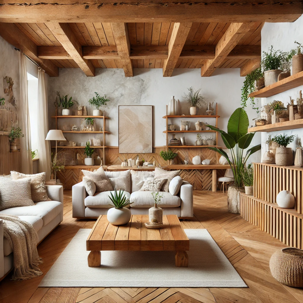 Salon Ahşap Dekorasyon