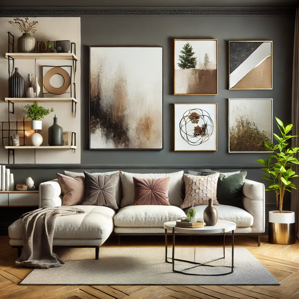 Salon Duvar Dekorasyon Modelleri