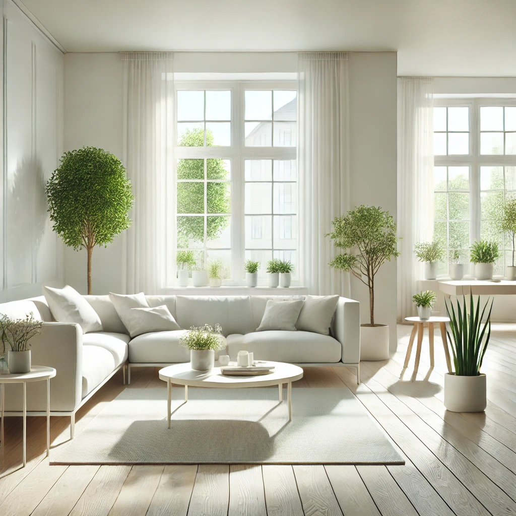 Ferah Salon Dekorasyonu