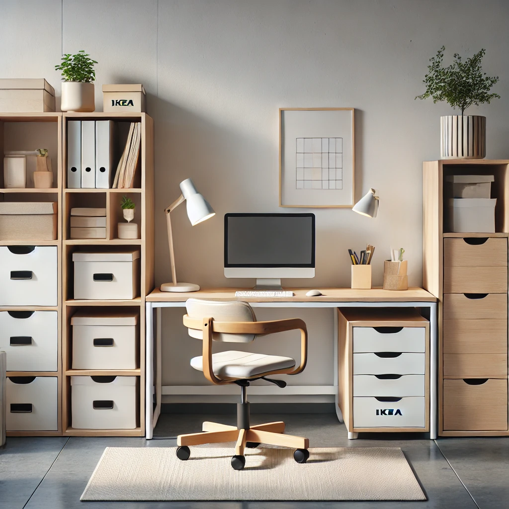 İkea Ofis Dekorasyon