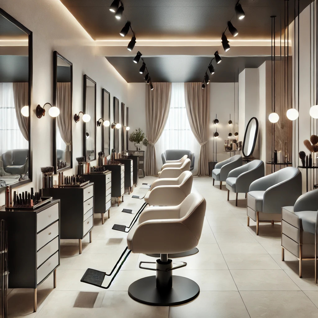 Küçük Kuaför Salonu Dekorasyon