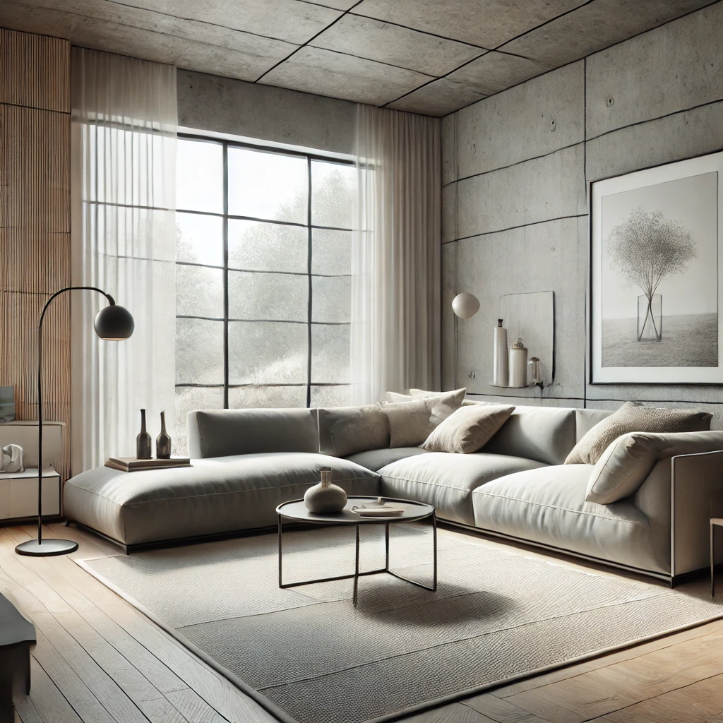 L Koltuk Salon Dekorasyonu