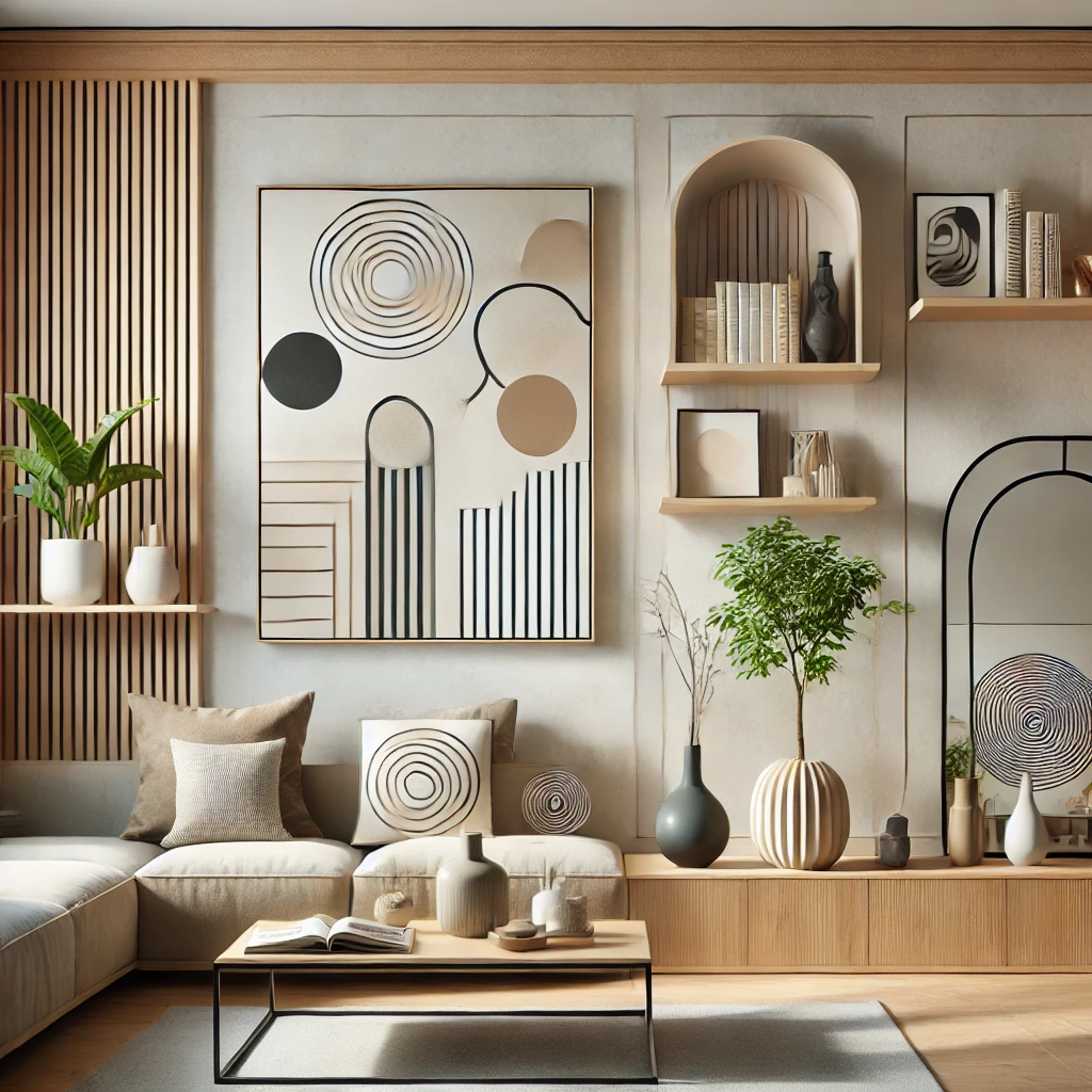 Salon Duvar Dekorasyonu