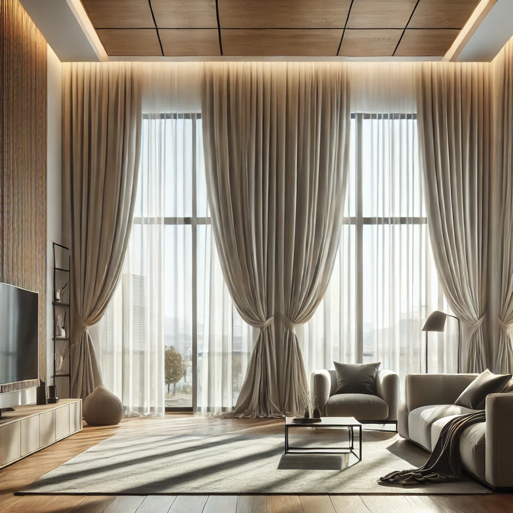 Salon Perde Dekorasyon