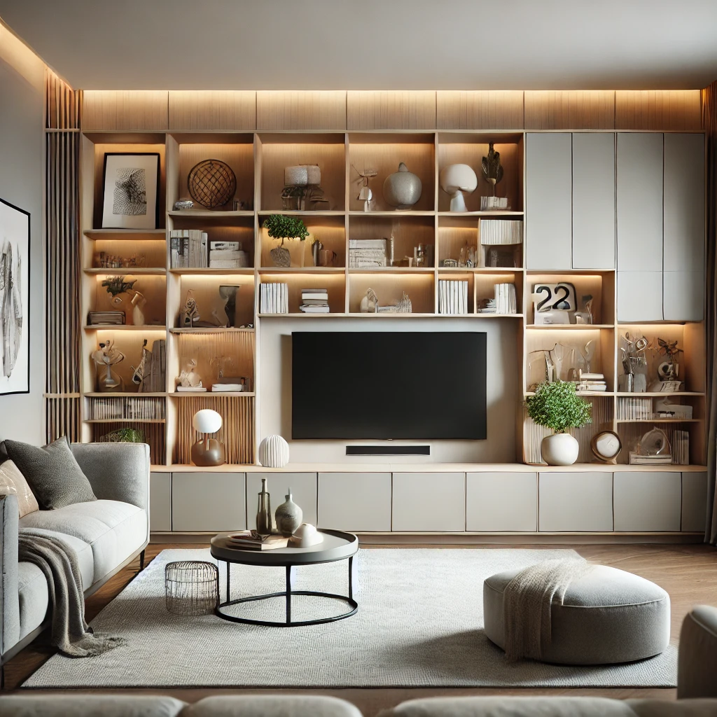 Salon Tv Ünitesi Dekorasyon